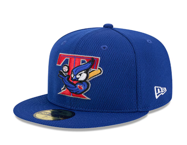 New Era Royal Toronto Blue Jays 2025 MLB Clubhouse 59FIFTY Fitted Hat - Image 2